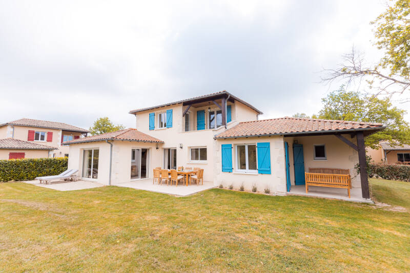 Klein vakantiepark Frankrijk