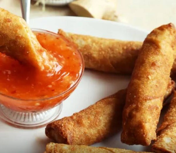 Sweet Chili Chicken Egg Rolls