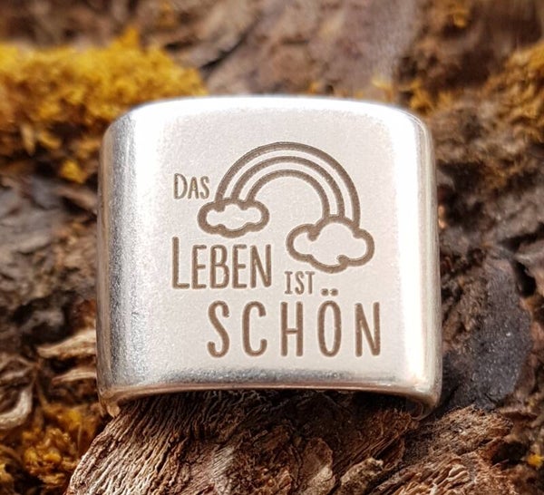 „Das Leben ist schön“ Regenbogen