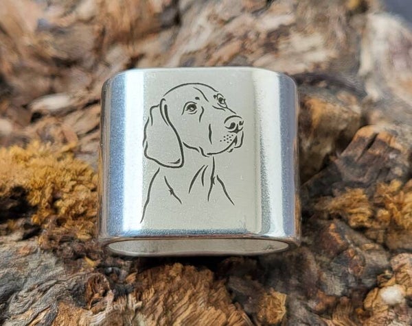 „Vizsla - Weimaraner“ Hundekopf B153