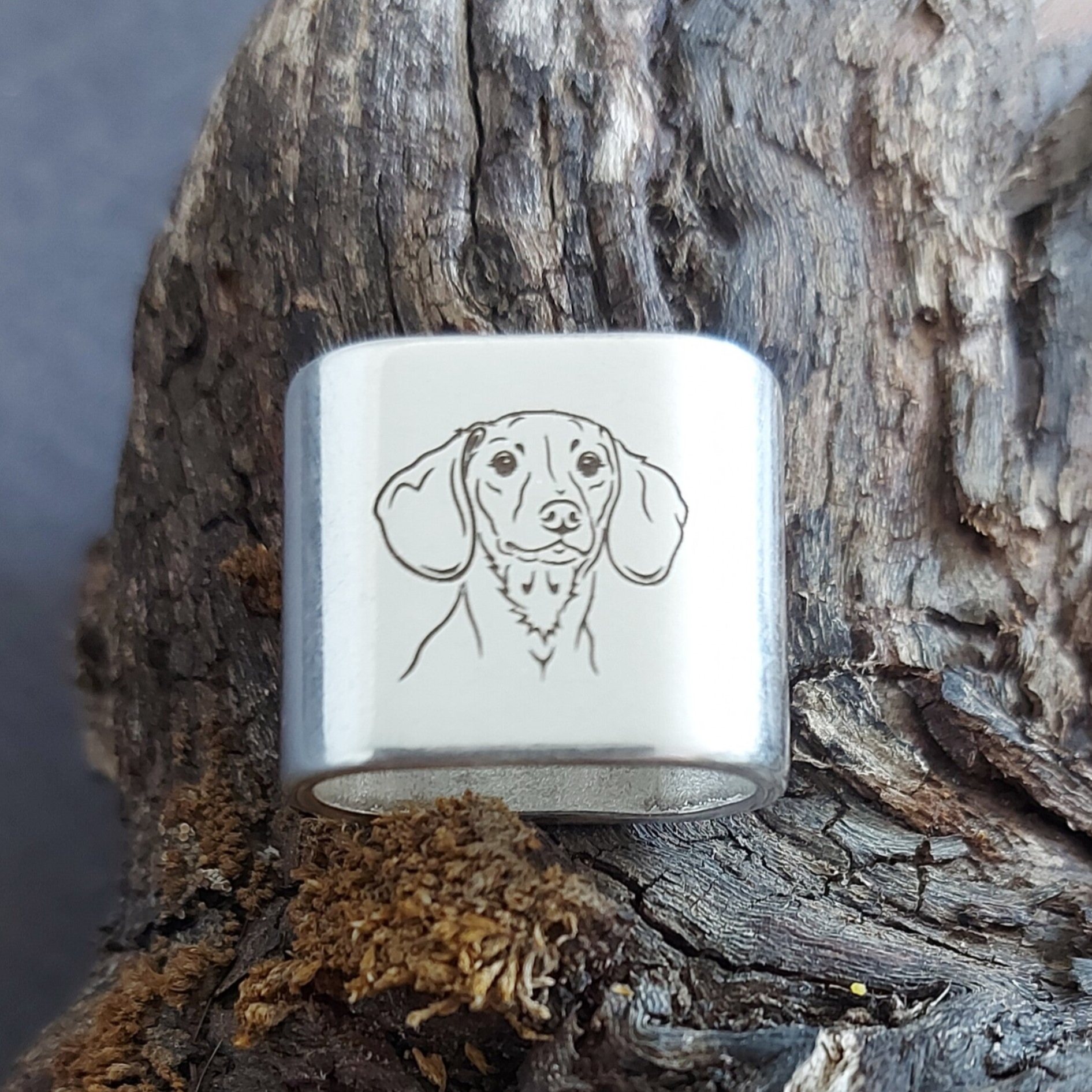 „Dackel - kleine Bracke“ Hundekopf B55