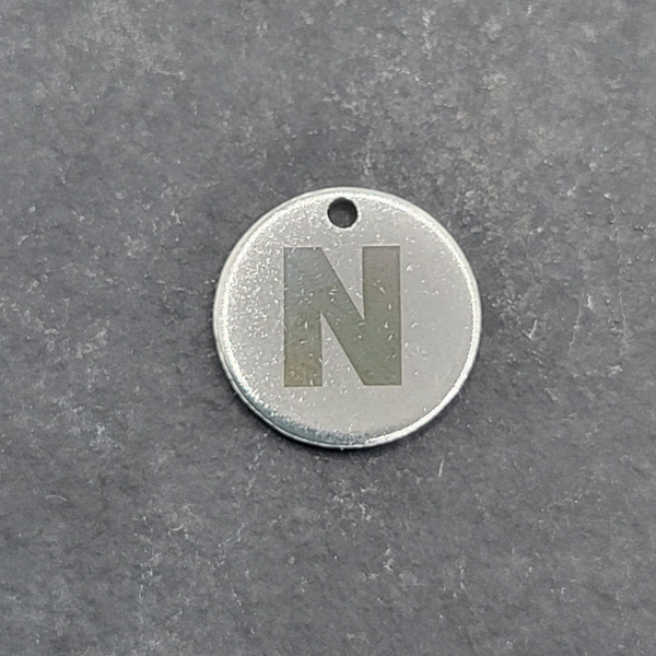 Buchstaben Blockschrift "N"