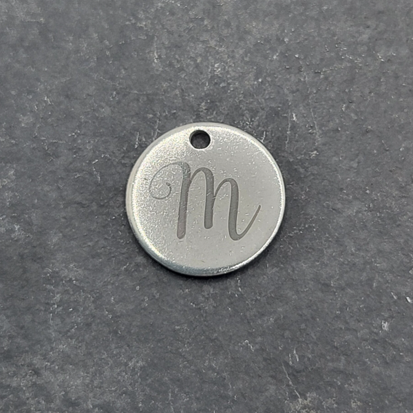 Buchstaben geschwungen "M"