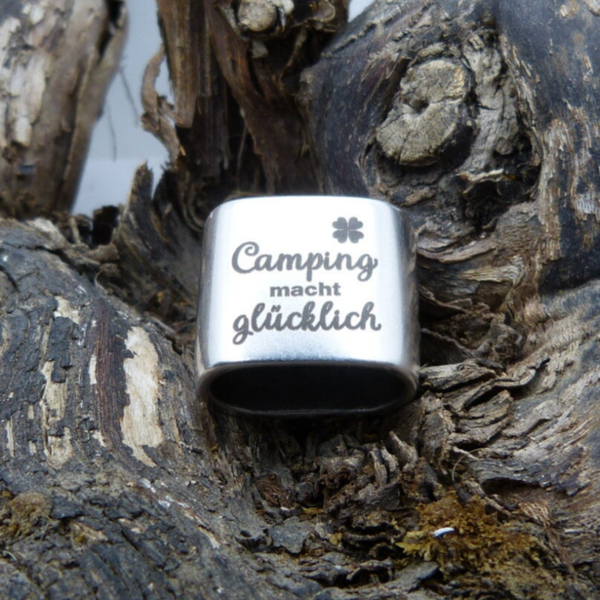 „Camping macht glücklich“
