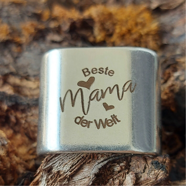 „Beste Mama der Welt“ zwei Herzen