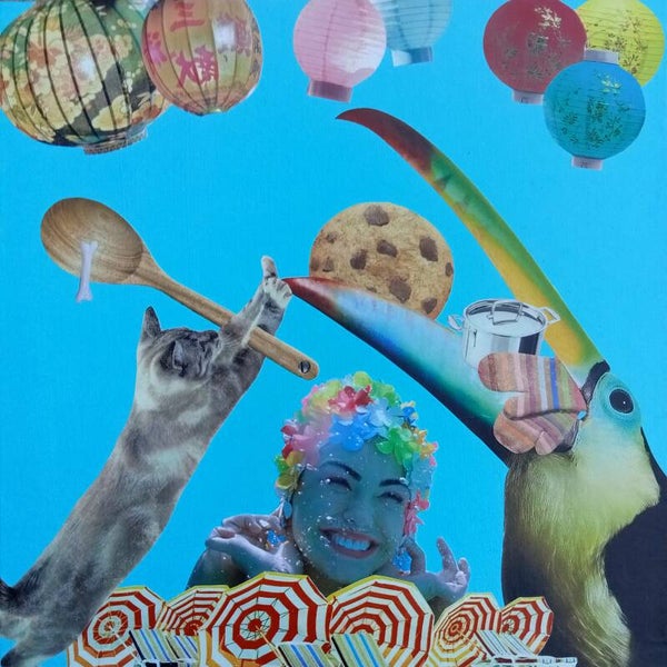 Choc chip koek 25x25x0,3 cm