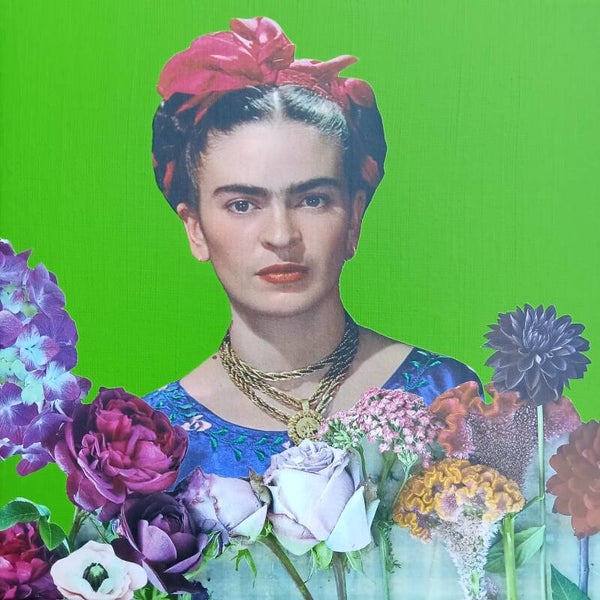 Fleurige Frida 20x20x1 cm