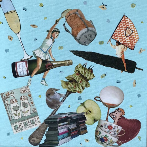 Golden girl 25x25x0,3 cm