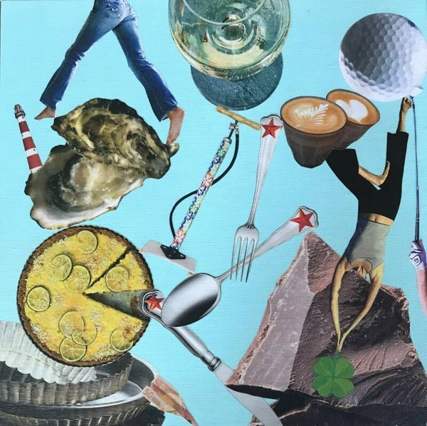 Life is a beach 25x25x0,3 cm