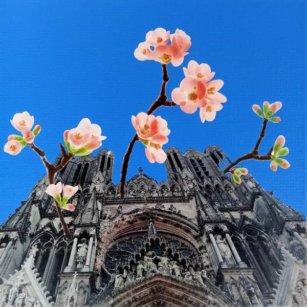 Oud en nieuw 20x20x1 cm