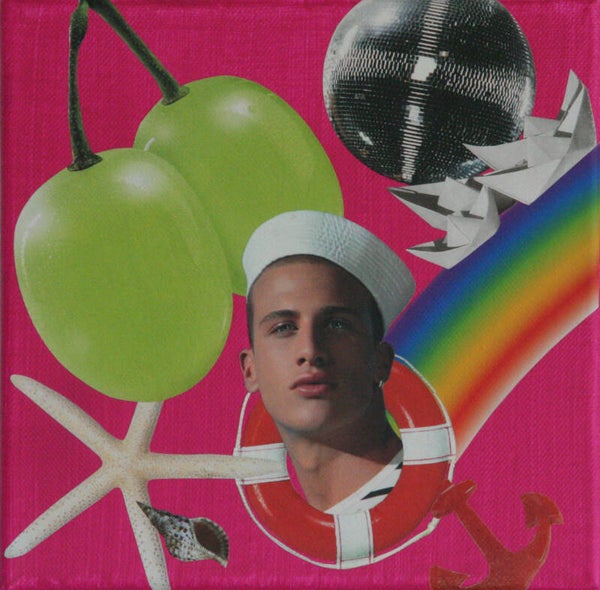 Sail the seven seas 20x20x1 cm