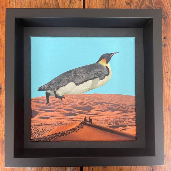 Fata Morgana 20x20x1 cm incl. lijst 25x25x6