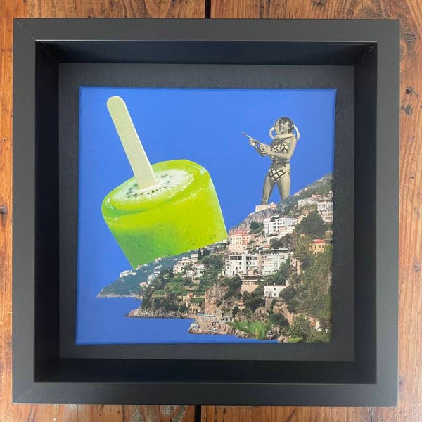 Verfrissend 20x20x1 cm incl. lijst 25x25x6