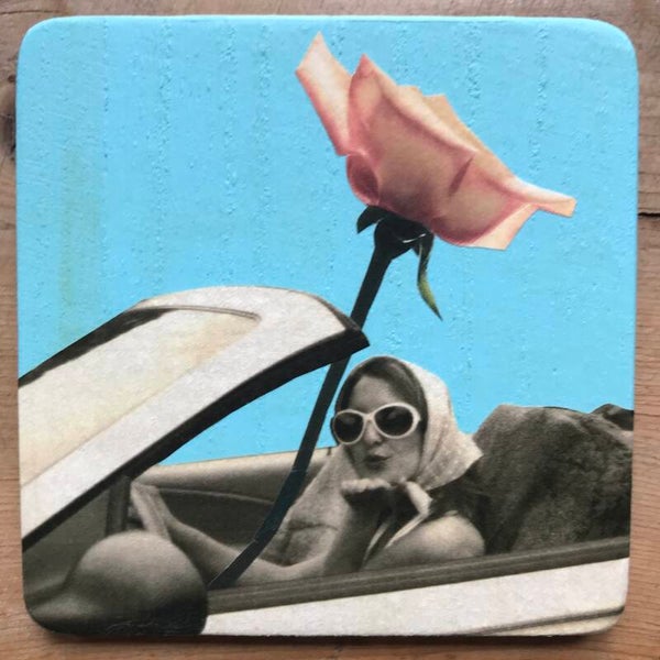 La vie en rose 10x10x0,5 cm