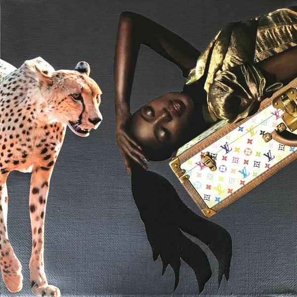 Sleeping beauty 20x20x1 cm