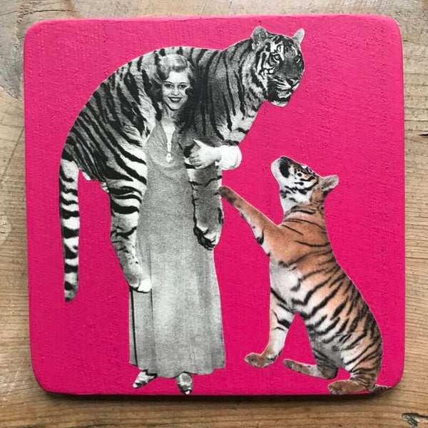 Tiger Lily 10x10x0,5 cm