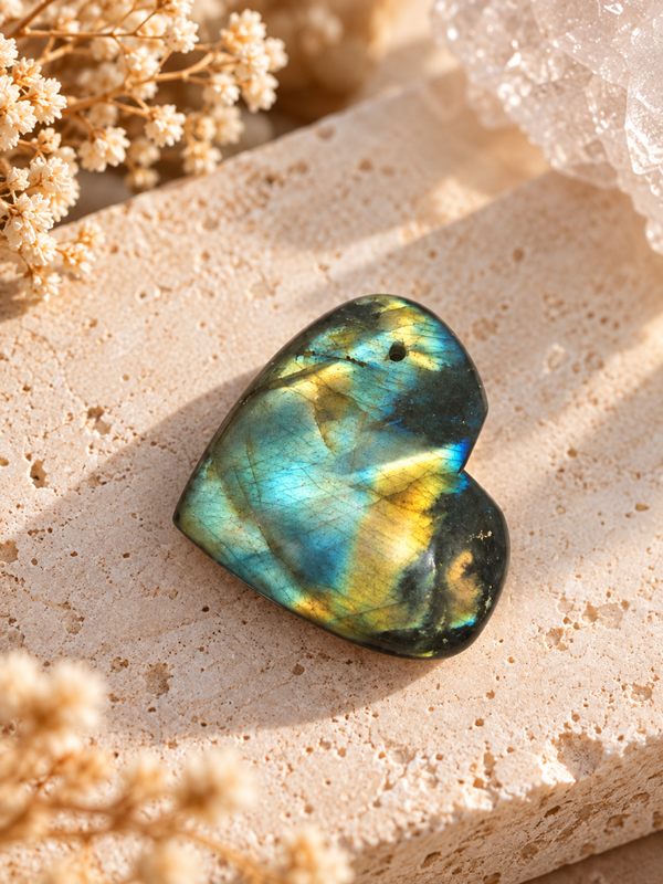 Cabochon en labradorite