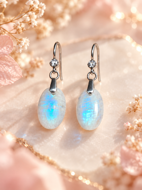 Boucles d'oreilles "Reflets Célestes"