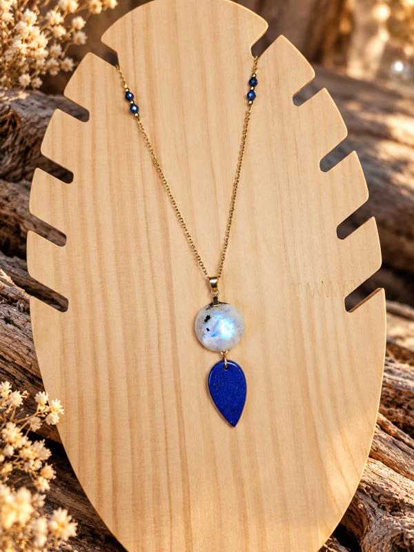Collier ras de cou "Céleste"