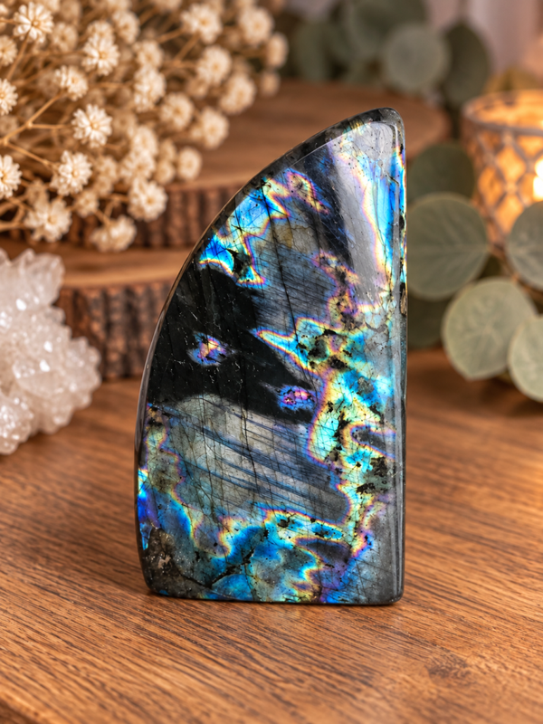Forme Libre - Labradorite multicolore