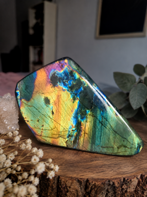 Forme Libre - Labradorite multicolore