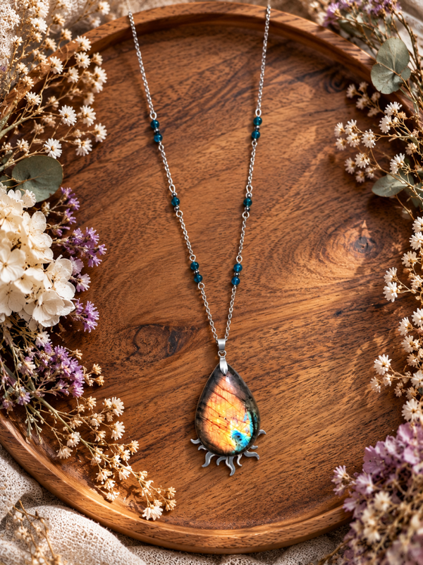 Collier "Soleil des Abysses"