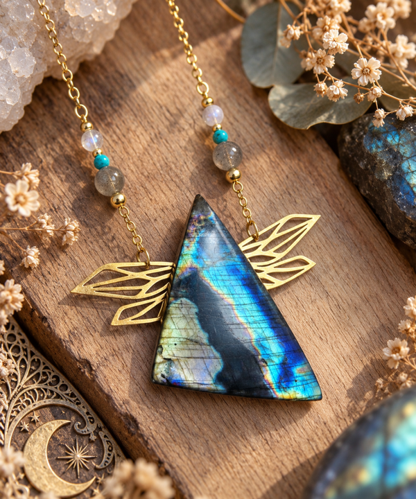 Collier "Ailes de Lumière"