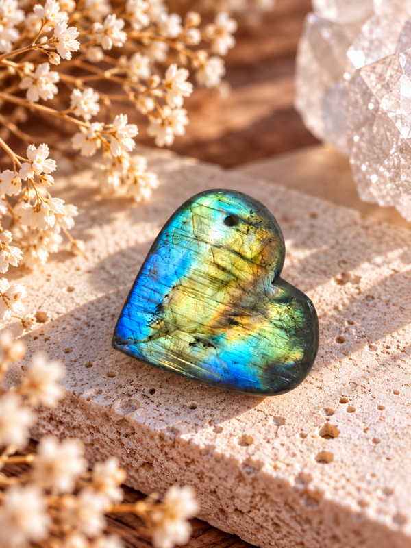 Cabochon en labradorite