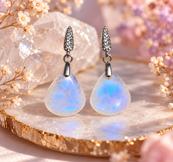 Boucles d'oreilles "Lueur Céleste "