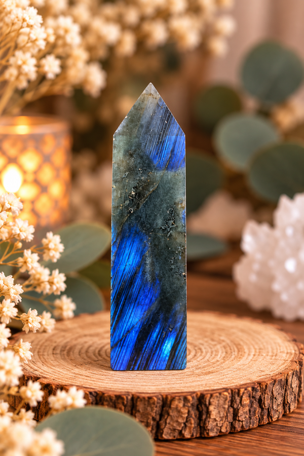 Obélisque en labradorite