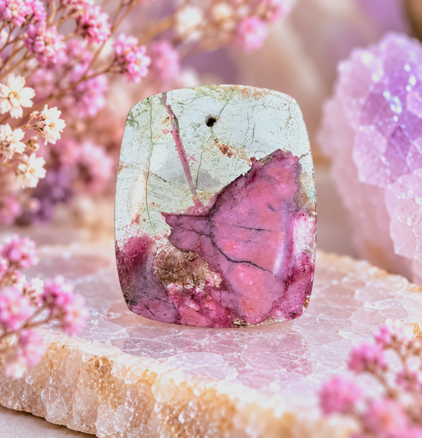 Cabochon de cobaltocalcite