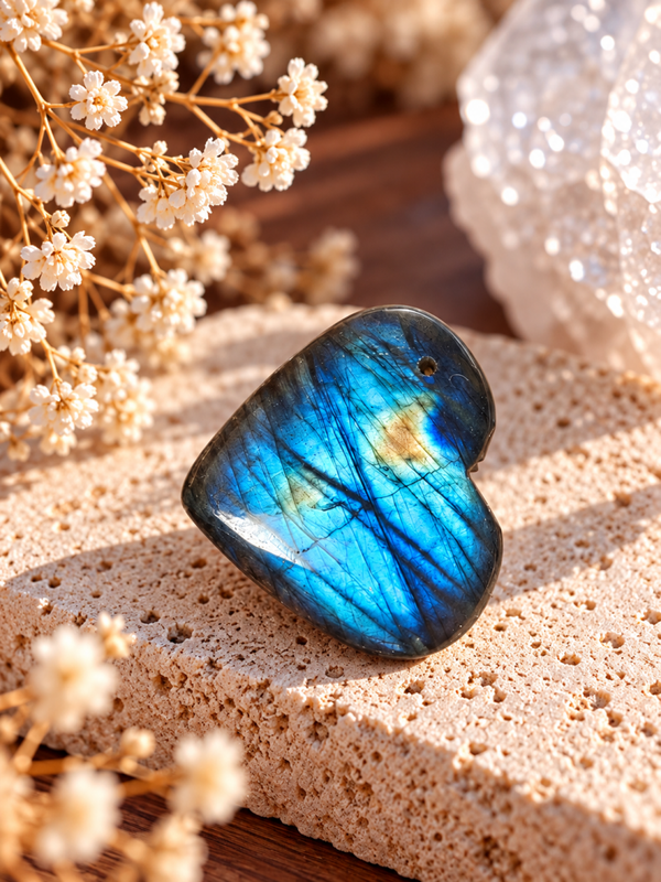 Cabochon en labradorite