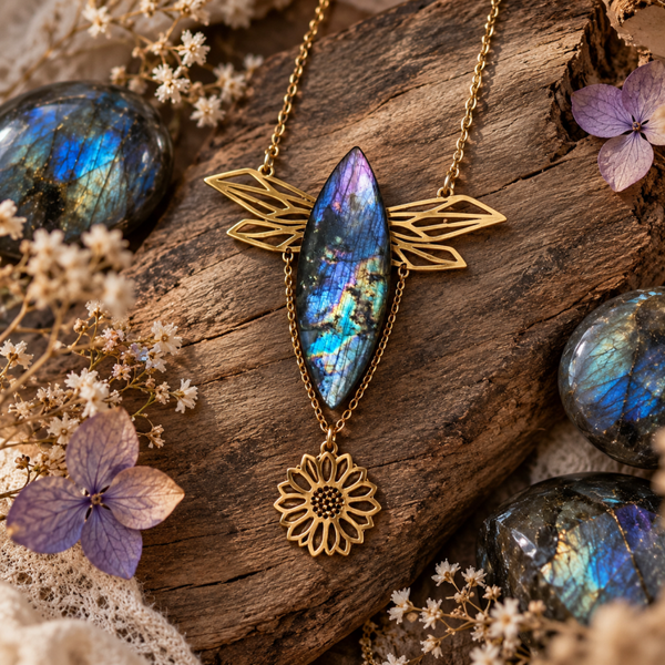 Collier "Ailes de Lumière"