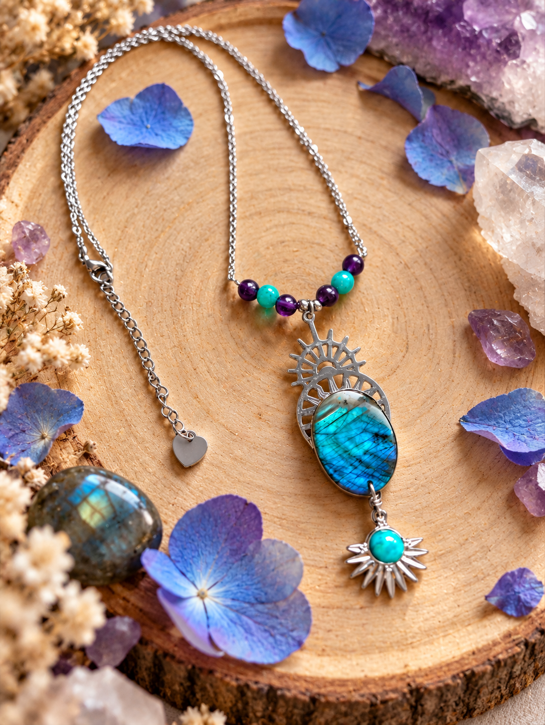 Collier "Aurores Sacrées"