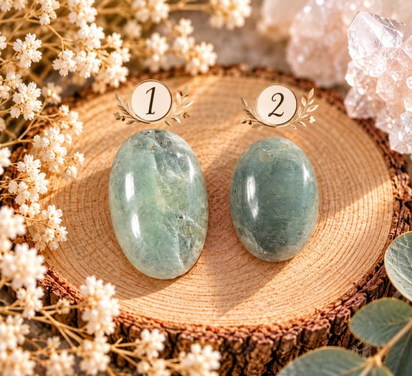 Cabochons d’aigue-marine