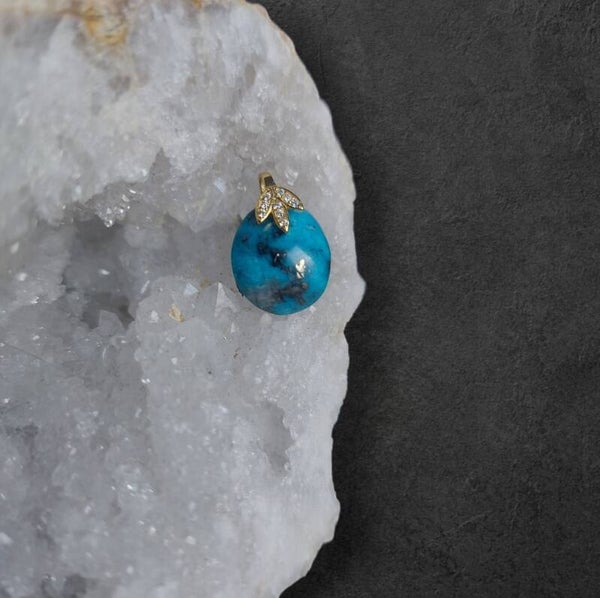 Pendentif en turquoise