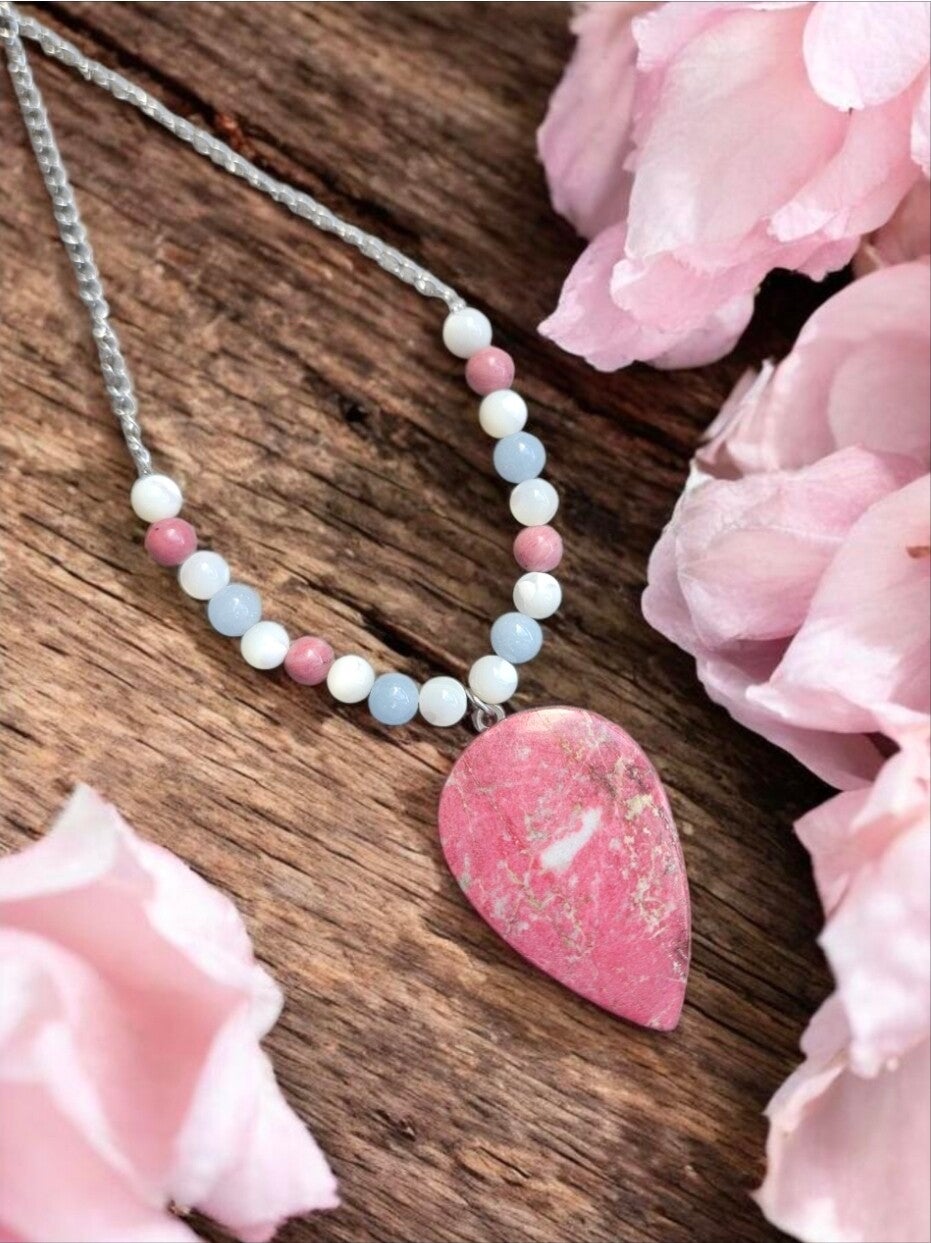 Collier "Aube du coeur"