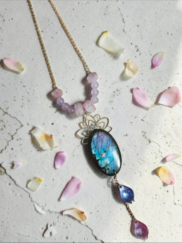 Collier "Éclosion Boréale"