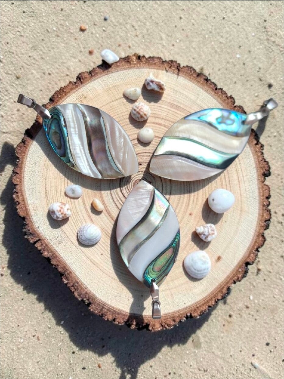 Pendentif " Cœur Océan"