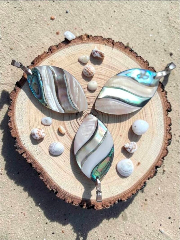 Pendentif " Cœur Océan"