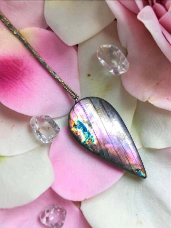 Pendentif en labradorite qualité extra