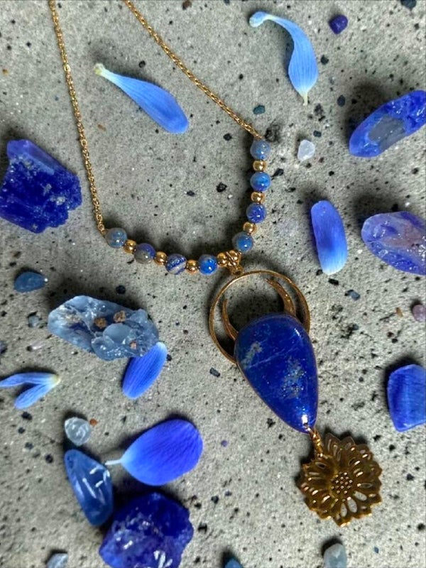 Collier " Le souffle de Séléné"