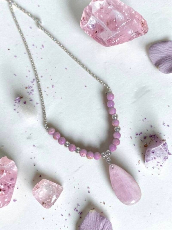 Collier "Rosée des coeurs enchantés"