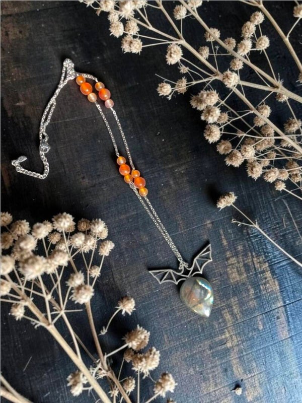 Collier "Le Gardien du Feu"