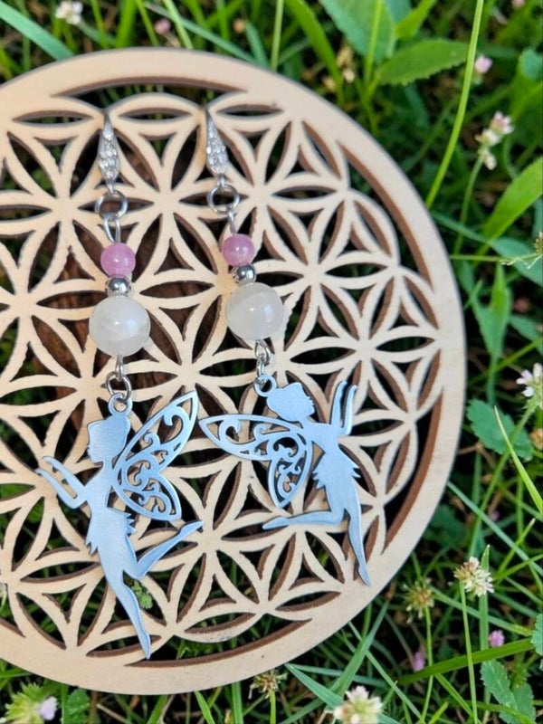 Boucles d'oreilles "Les Ailes de l'Aube"