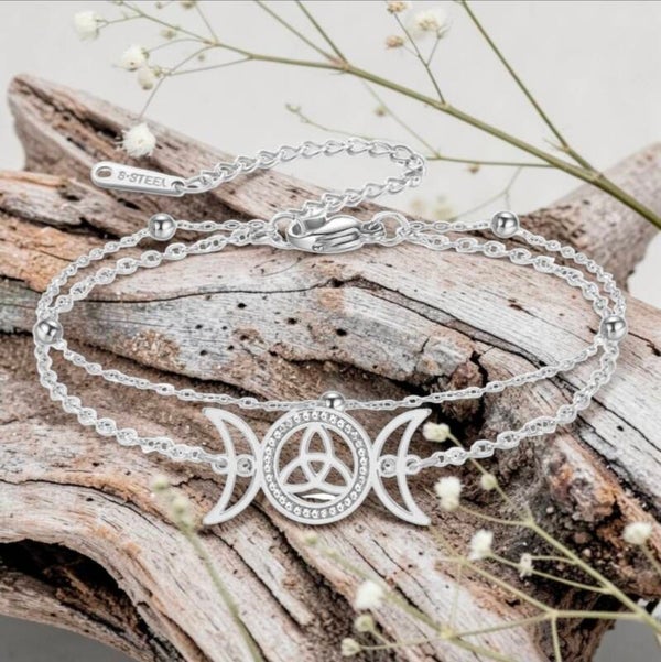 Bracelets "Triple Lune"
