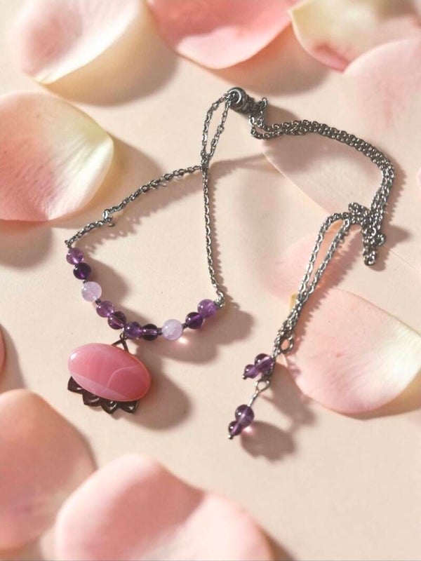 Collier "Éveil de la Rose"