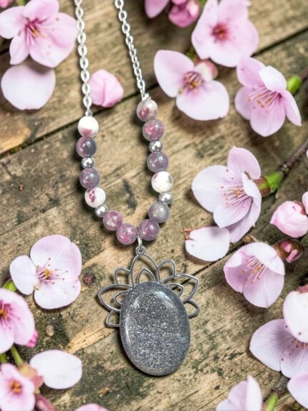 Collier "Éclat de rosée"
