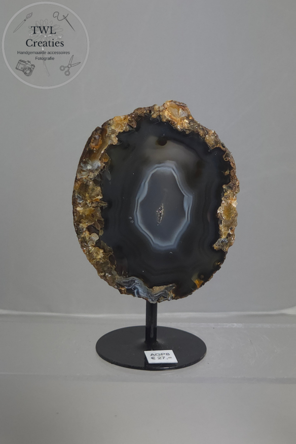 Agaat op pin  (AGP8)