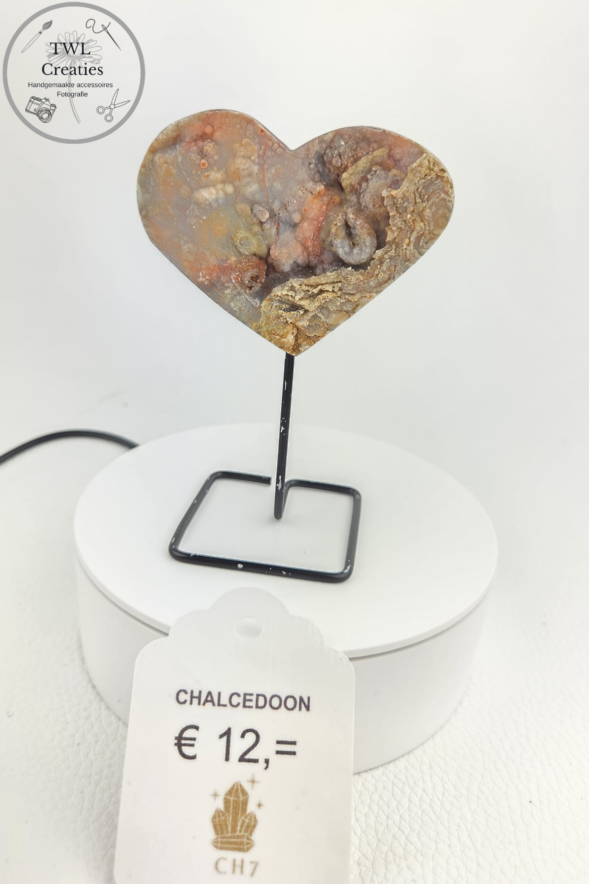 Chalcedoon hart